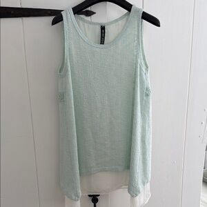 Mint Green Sleeveless Top